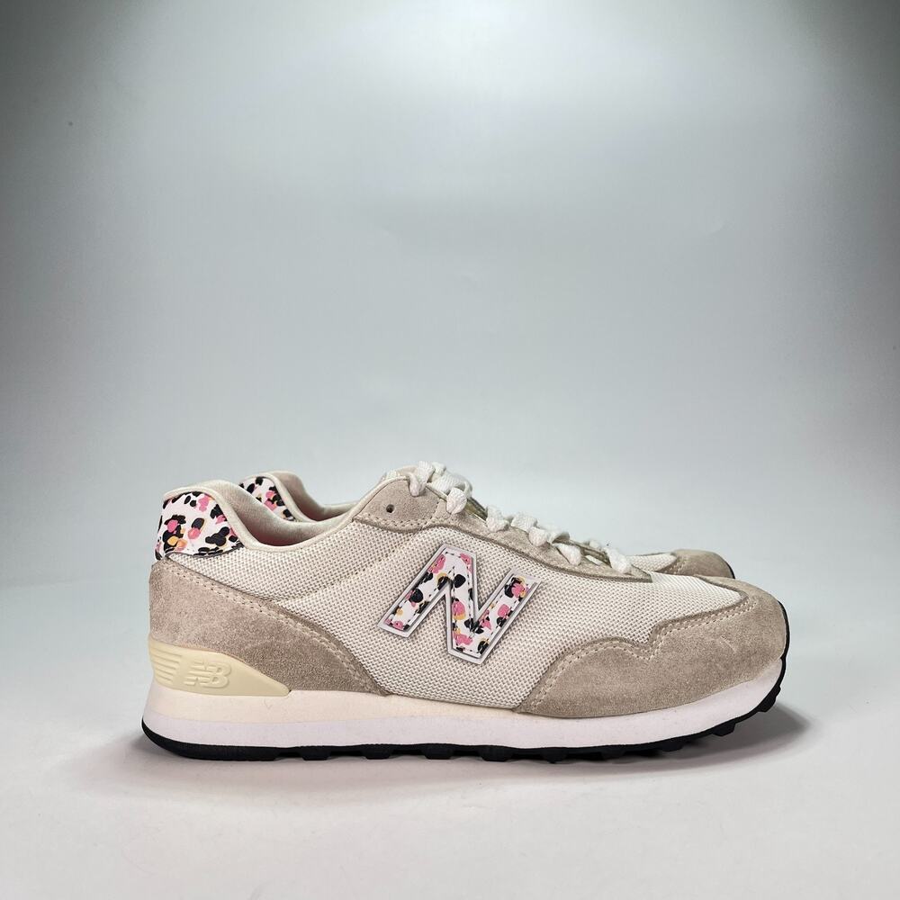New Balance 515 v3 Sea Salt Floral Low Sneakers Shoes WL515AB3 Women's Size 7.5